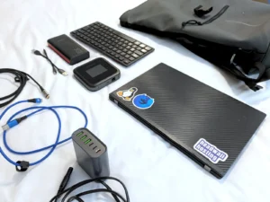 Laptop and gadgets