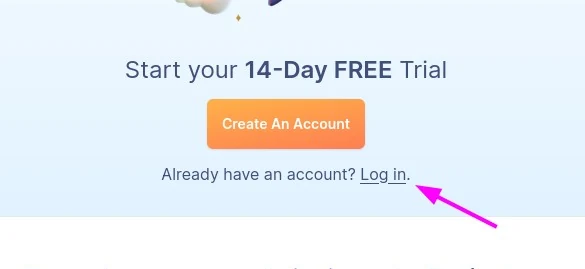 Log-in to link BunnyNet