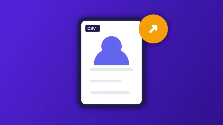 Export customer as CSV
